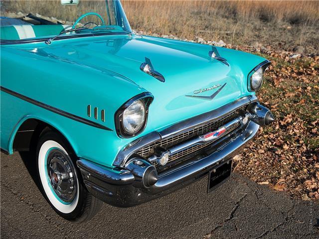 1957 Green Chevrolet Bel Air- 2-Door Convertible 2-Conv.