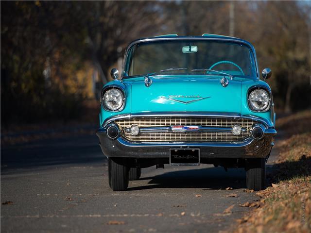 1957 Green Chevrolet Bel Air- 2-Door Convertible 2-Conv.