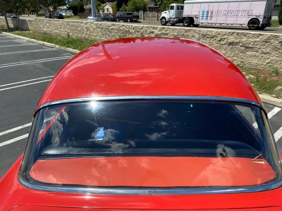 1957 RED Chevrolet Bel Air/150/210 Coupe