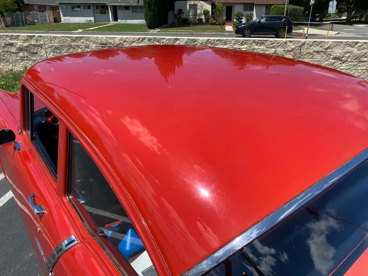 1957 RED Chevrolet Bel Air/150/210 Coupe