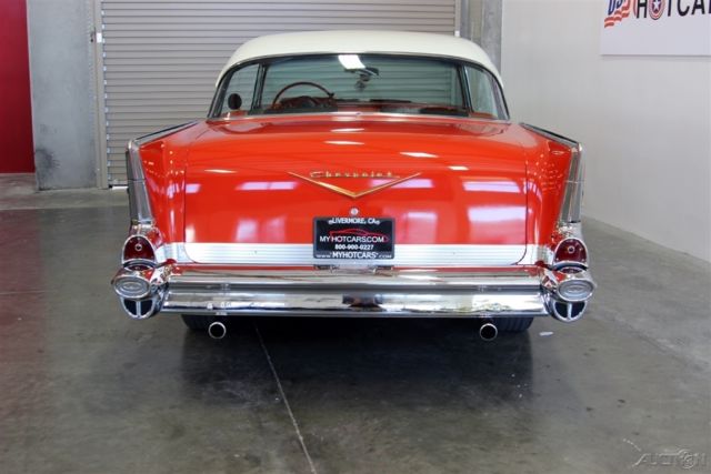 1957 Red Chevrolet Bel Air/150/210