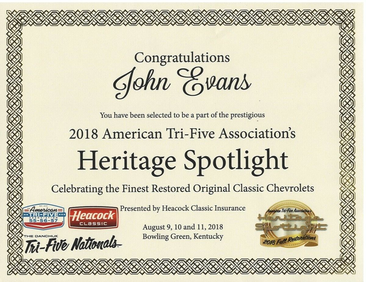 1957 Chevrolet Bel Air/150/210 2 Door Hardtop