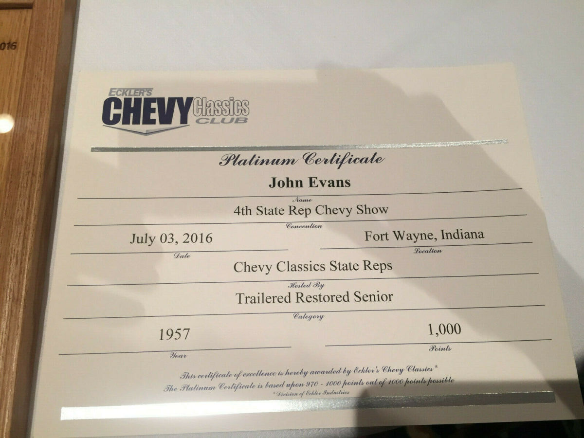 1957 Chevrolet Bel Air/150/210 2 Door Hardtop