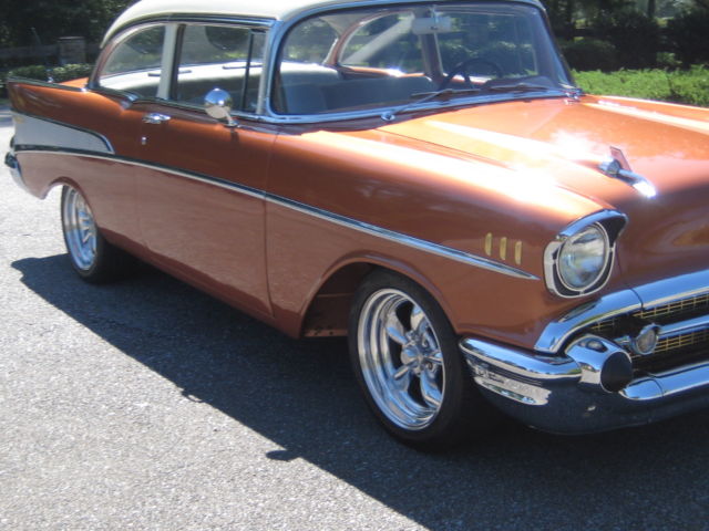 1957 Bronze Chevrolet Bel Air/150/210