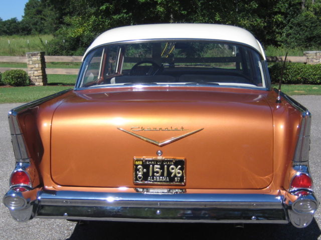 1957 Bronze Chevrolet Bel Air/150/210