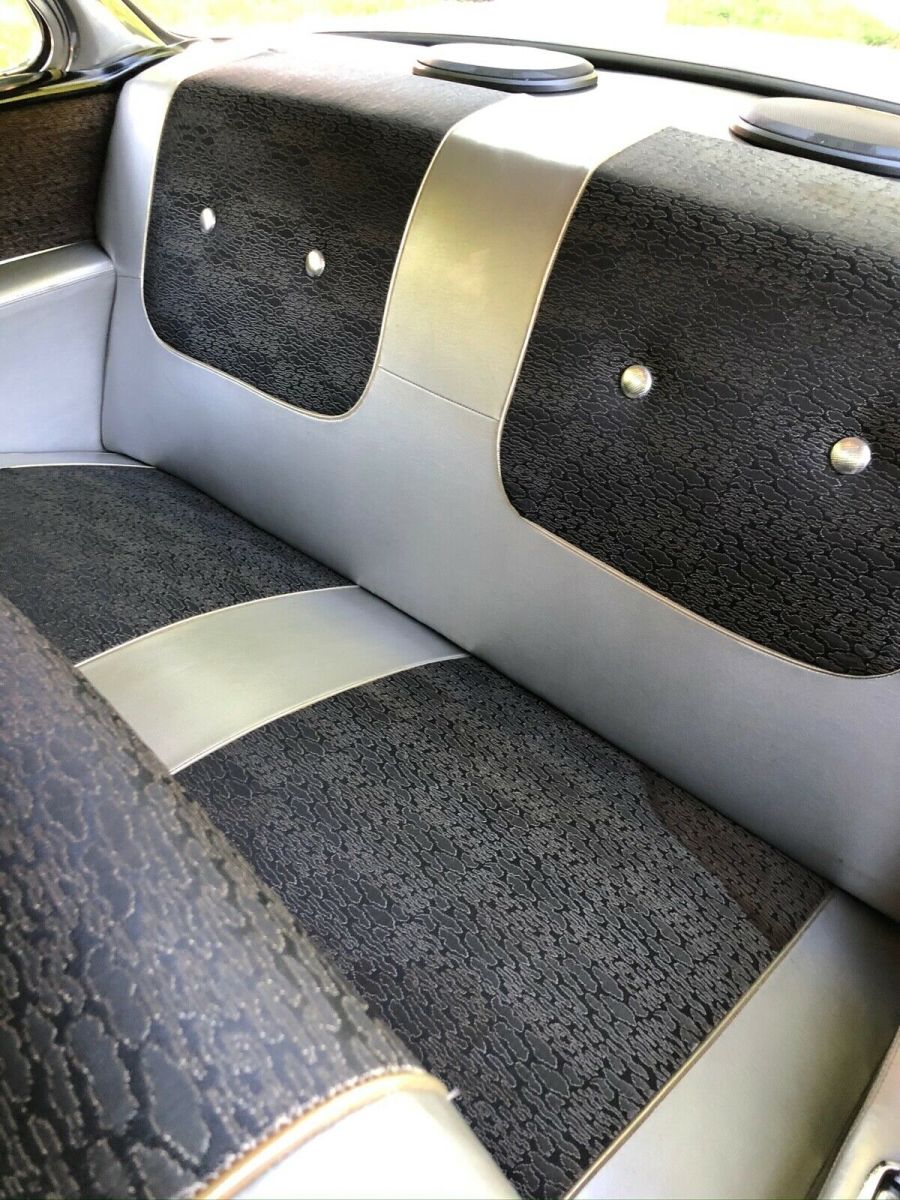 1957 White Chevrolet Bel Air/150/210 Coupe