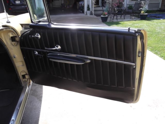 1957 Yellow Chevrolet Bel Air/150/210 Coupe