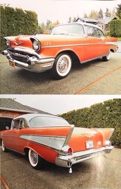 1957 Code 805A Sierra Gold Chevrolet Bel Air/150/210 Sport Coupe