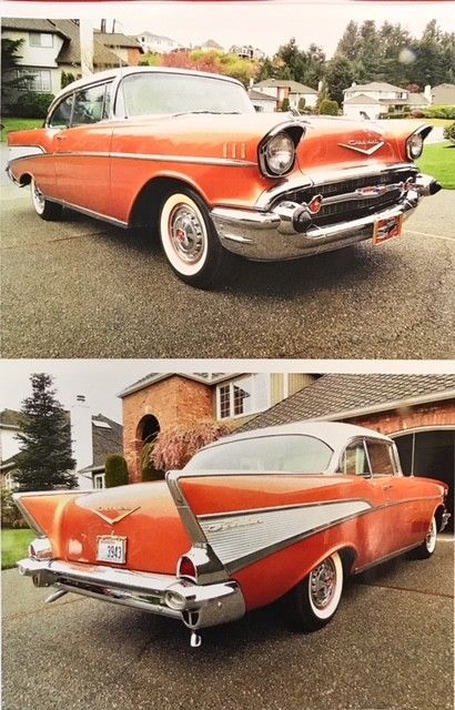 1957 Code 805A Sierra Gold Chevrolet Bel Air/150/210 Sport Coupe