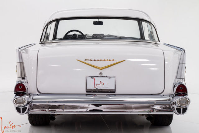 1957 White Chevrolet Bel Air/150/210