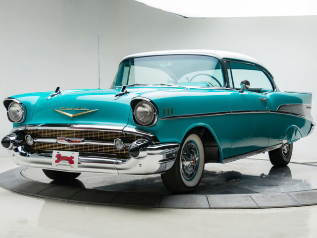 1957 Chevrolet Bel Air 283 V8 2 Sd Automatic Hardtop Tropical Turquoise Indi For Photos Technical Specifications Description - 57 Chevy Tropical Turquoise Paint Code
