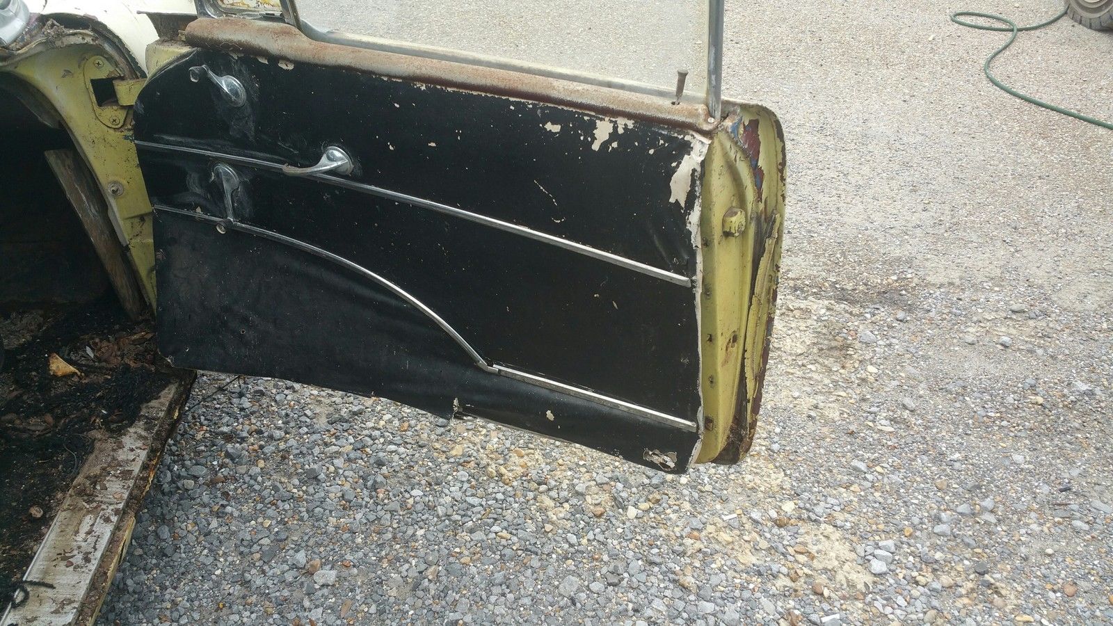 1957 Yellow Chevrolet Bel Air/150/210