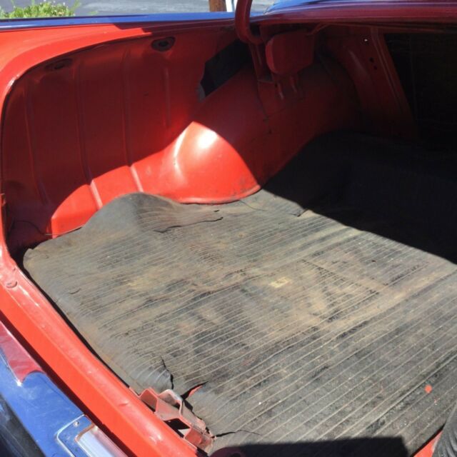 1957 Red/White Chevrolet Bel Air/150/210 Coupe