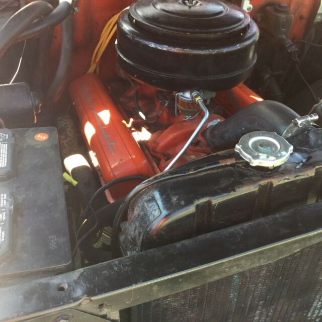 1957 Red/White Chevrolet Bel Air/150/210 Coupe