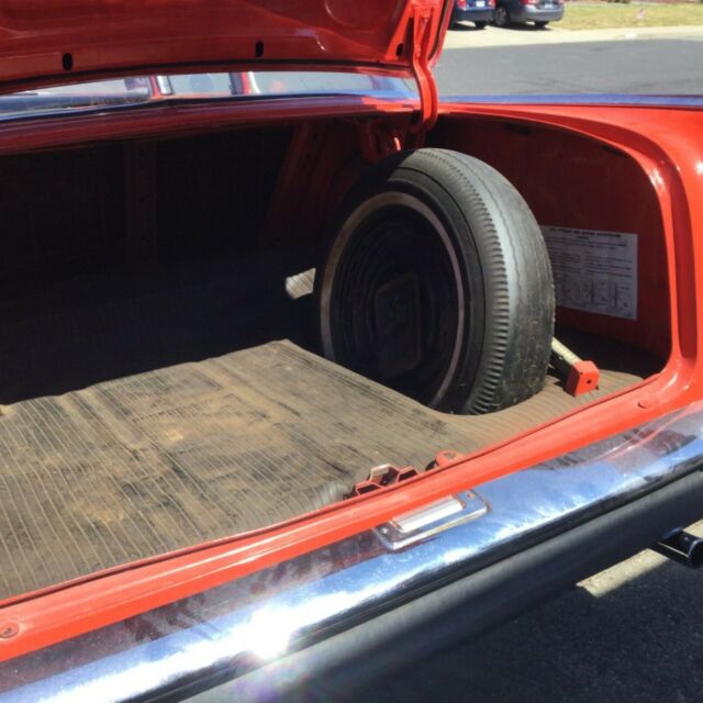 1957 Red/White Chevrolet Bel Air/150/210 Coupe