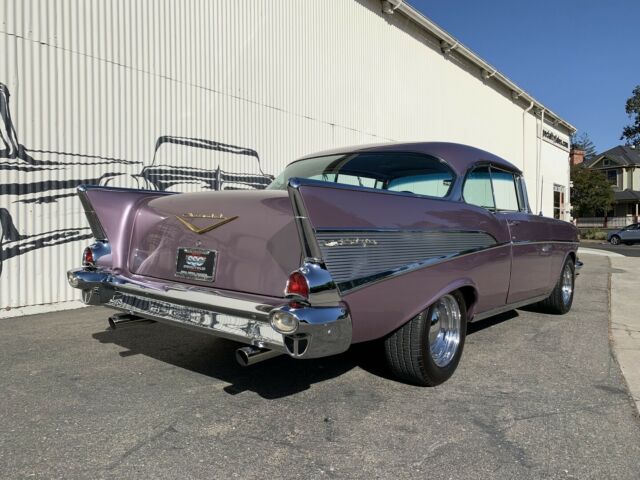 1957 Silver Chevrolet Bel Air/150/210 Coupe