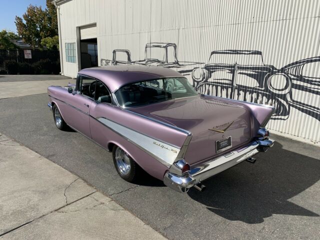 1957 Silver Chevrolet Bel Air/150/210 Coupe