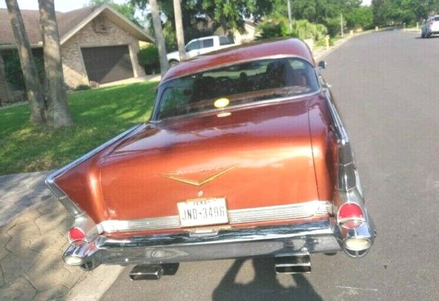 1957 Brown Chevrolet Bel Air/150/210 --