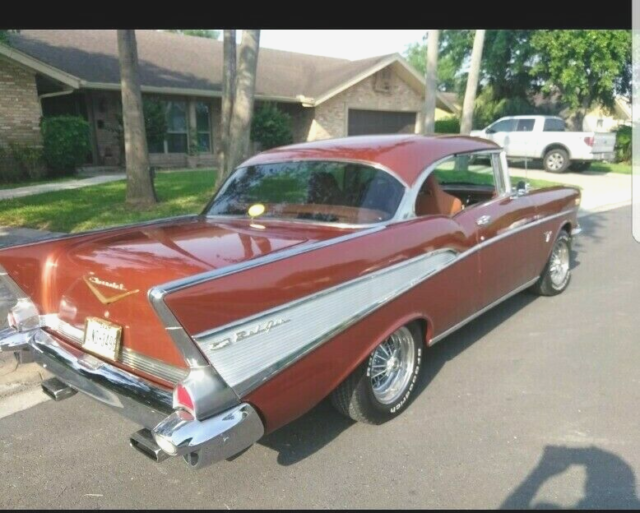 1957 Brown Chevrolet Bel Air/150/210 --