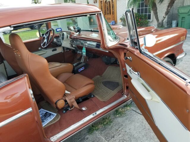 1957 Brown Chevrolet Bel Air/150/210 --