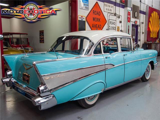 1957 India Ivory/Turquoise Chevrolet Other Pickups Sedan