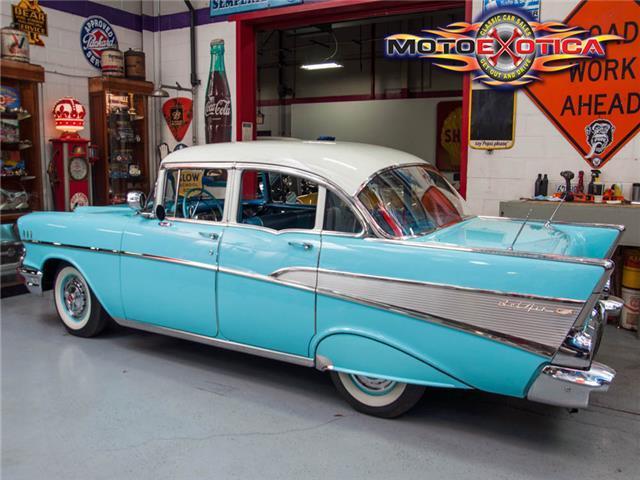1957 India Ivory/Turquoise Chevrolet Other Pickups Sedan
