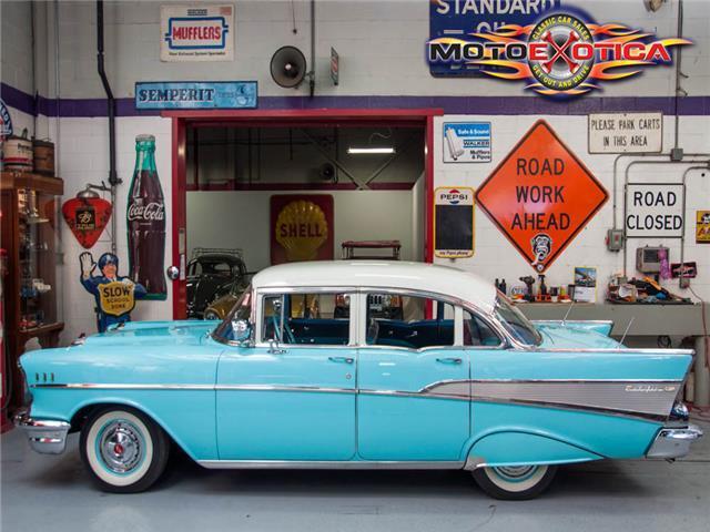 1957 India Ivory/Turquoise Chevrolet Other Pickups Sedan