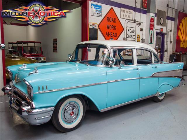 1957 India Ivory/Turquoise Chevrolet Other Pickups Sedan