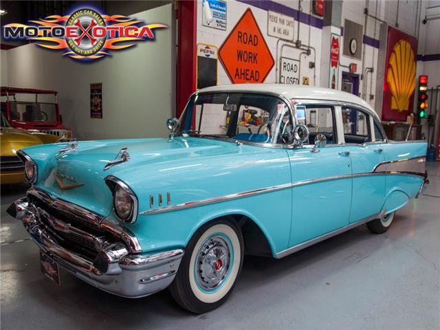 1957 India Ivory/Turquoise Chevrolet Other Pickups Sedan