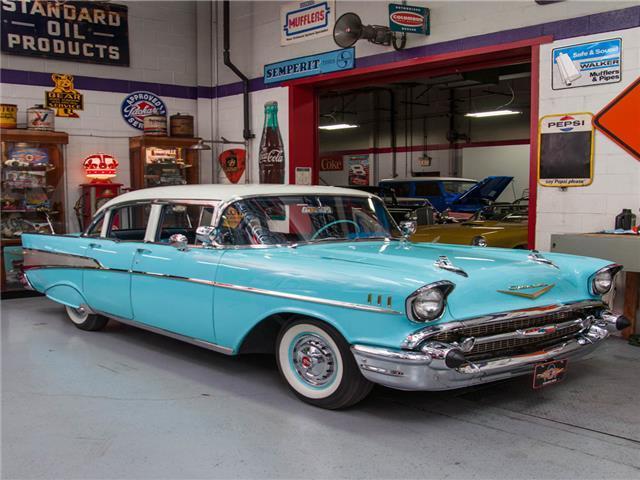 1957 India Ivory/Turquoise Chevrolet Other Pickups Sedan