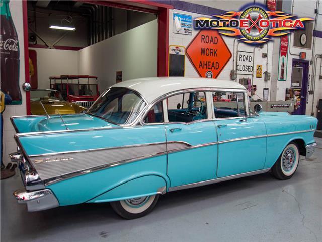 1957 India Ivory/Turquoise Chevrolet Other Pickups Sedan