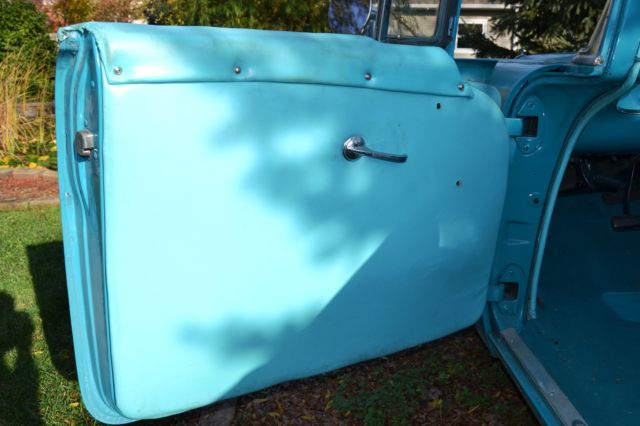 1957 Green Chevrolet Bel Air/150/210 Convertible