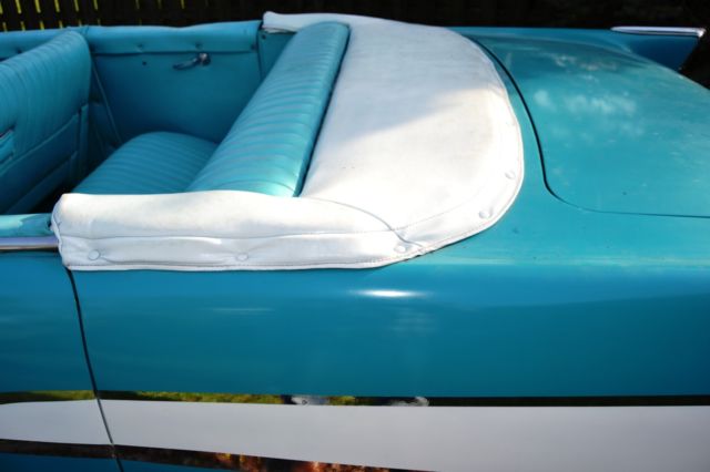 1957 Green Chevrolet Bel Air/150/210 Convertible