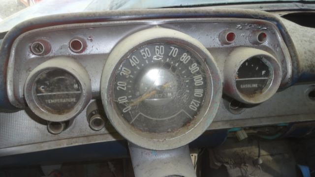 1957 Blue Chevrolet Bel Air/150/210 Sedan
