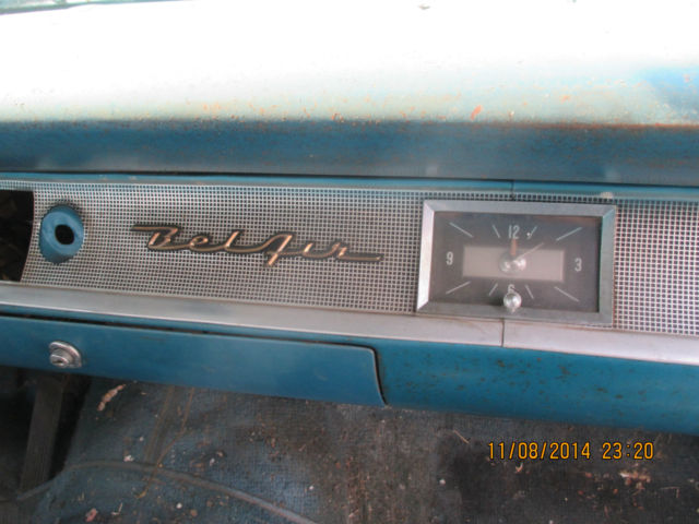 1957 Yellow Chevrolet Bel Air/150/210 Sedan