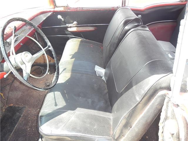 1957 Red Chevrolet Bel Air/150/210 --