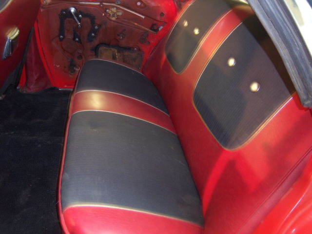 1957 Red/White Chevrolet Bel Air/150/210 4 Dr Hard Top