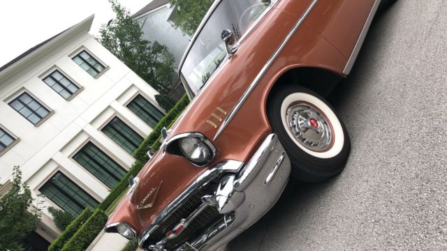 1957 Adobe Beige/ Sierra Gold Chevrolet Bel Air/150/210
