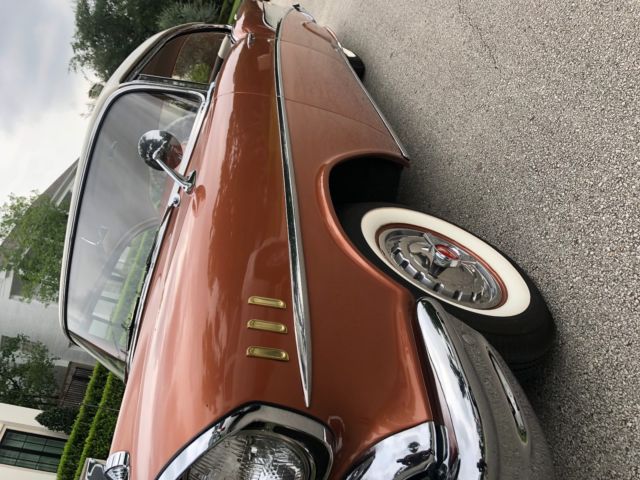 1957 Adobe Beige/ Sierra Gold Chevrolet Bel Air/150/210