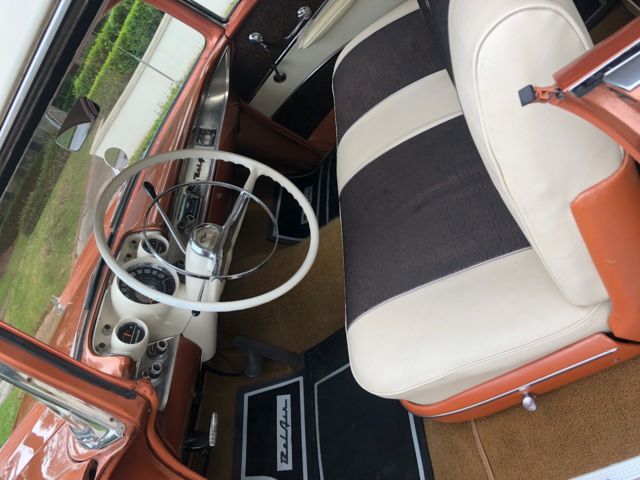 1957 Adobe Beige/ Sierra Gold Chevrolet Bel Air/150/210