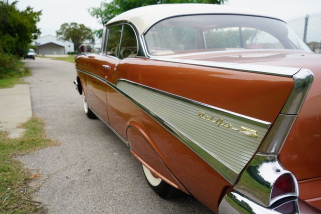 1957 Adobe Beige/ Sierra Gold Chevrolet Bel Air/150/210