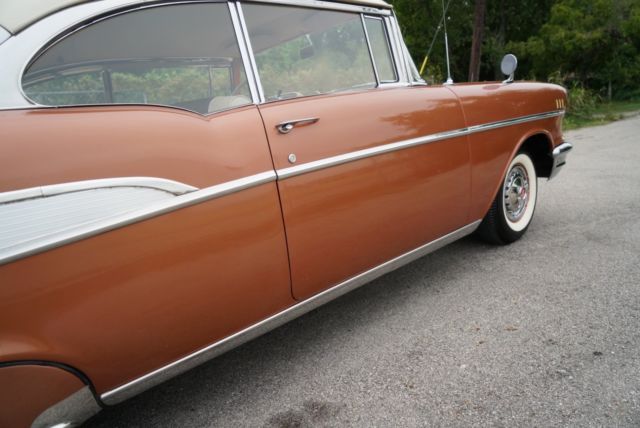 1957 Adobe Beige/ Sierra Gold Chevrolet Bel Air/150/210