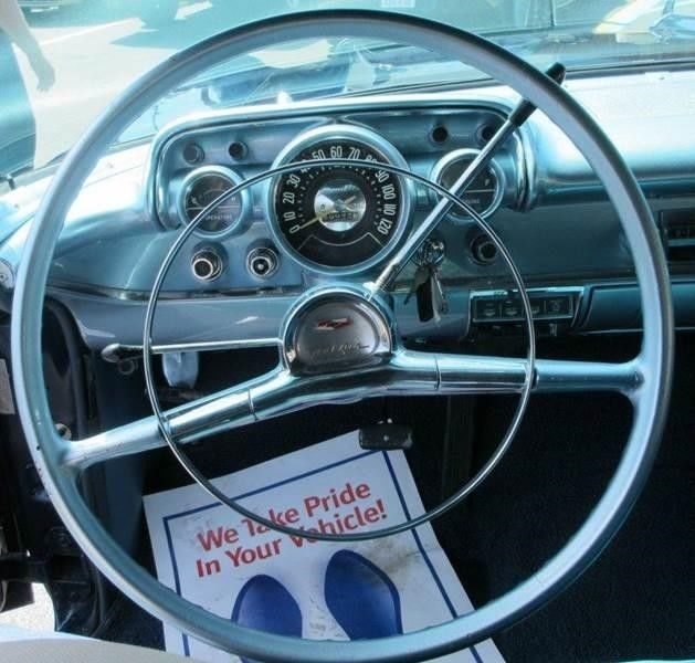 1957 Blue Chevrolet Bel Air/150/210 Coupe