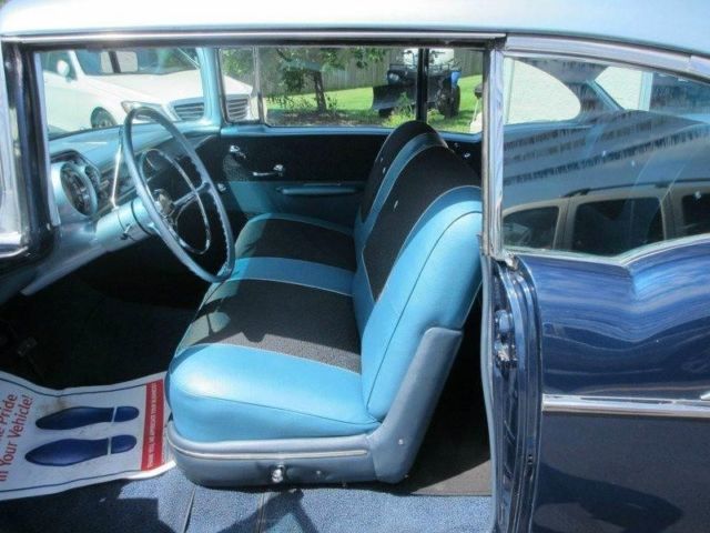 1957 Blue Chevrolet Bel Air/150/210 Coupe