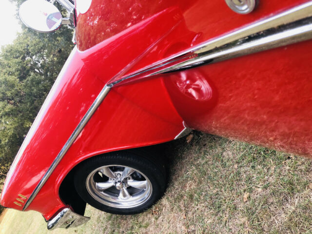 1957 Red Chevrolet Bel Air/150/210 --