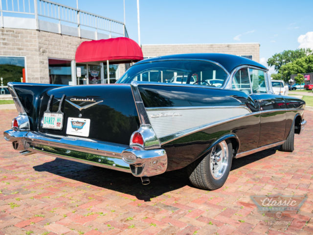 1957 Black Chevrolet Bel Air/150/210 --