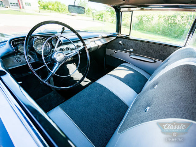 1957 Black Chevrolet Bel Air/150/210 --