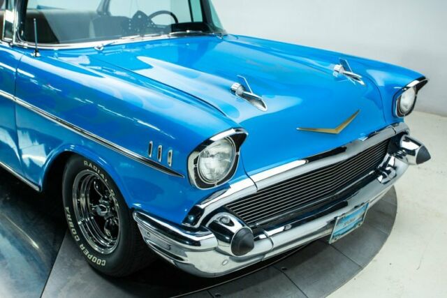 1957 Blue Chevrolet Bel Air/150/210 --