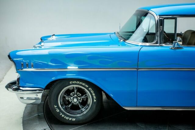 1957 Blue Chevrolet Bel Air/150/210 --