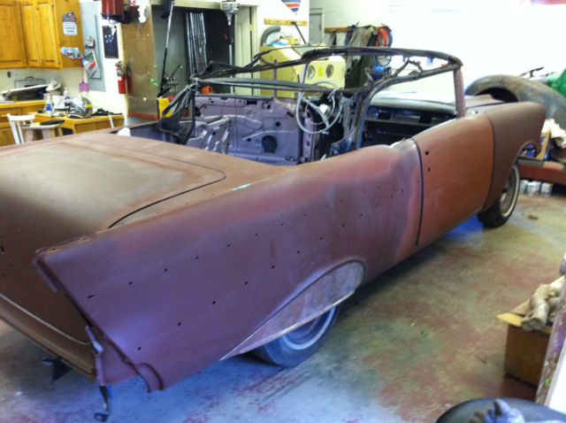 1957 Pearl Dusk Chevrolet Bel Air/150/210 Convertible